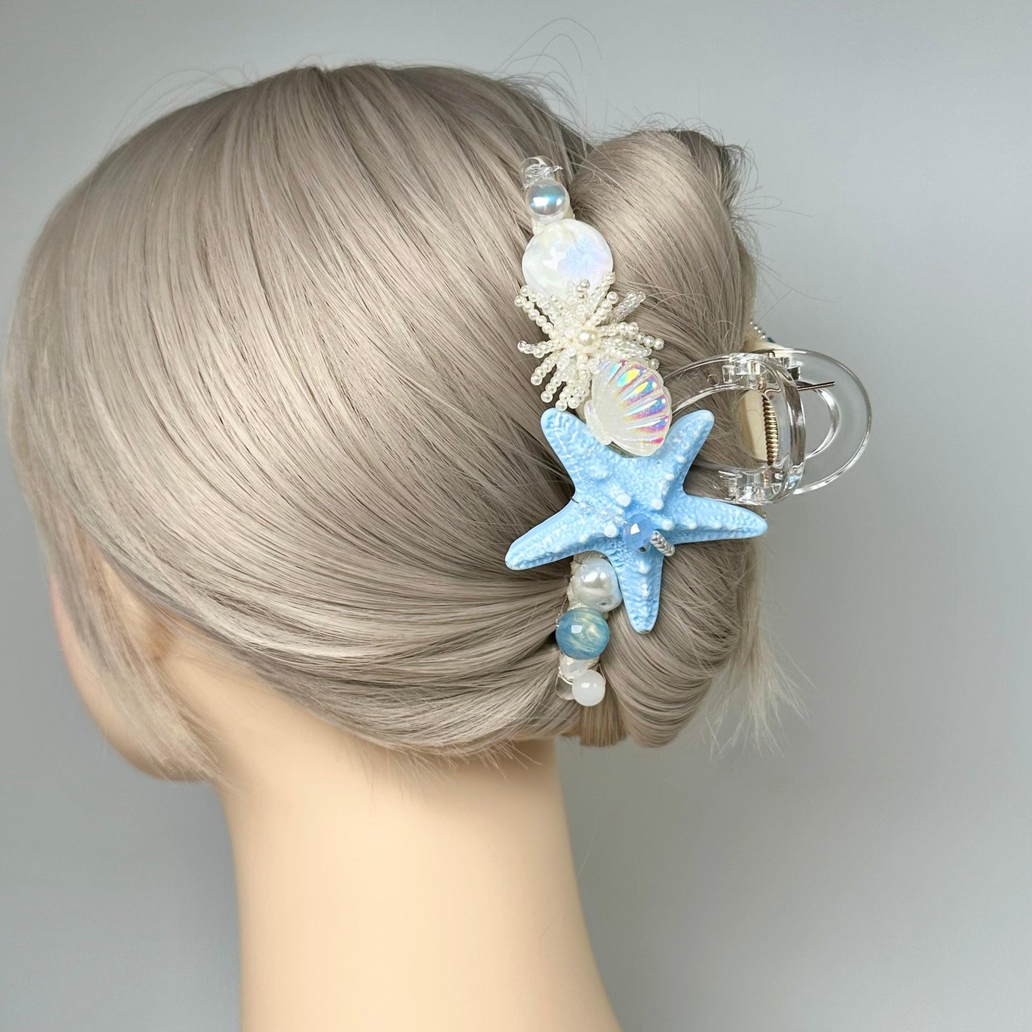 Starfish & Shell Hair Claw