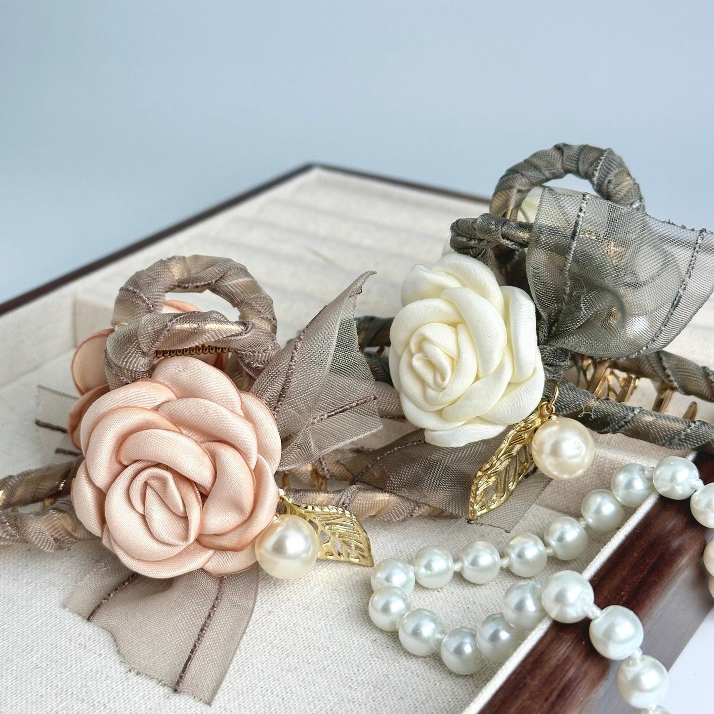 a close up of a bunch of flowers on a table