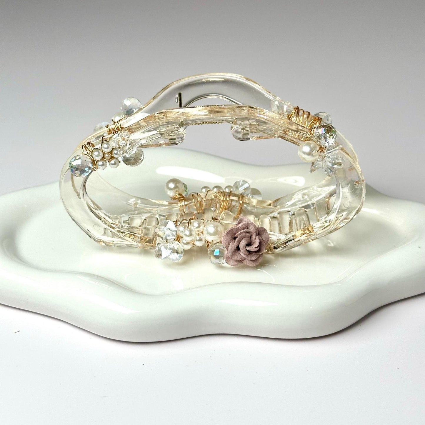 Starfish Curved Hair Claw
