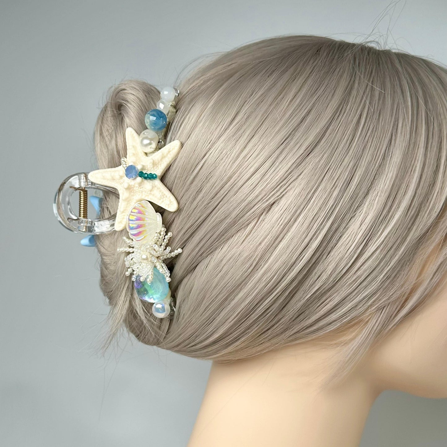 Starfish & Shell Hair Claw