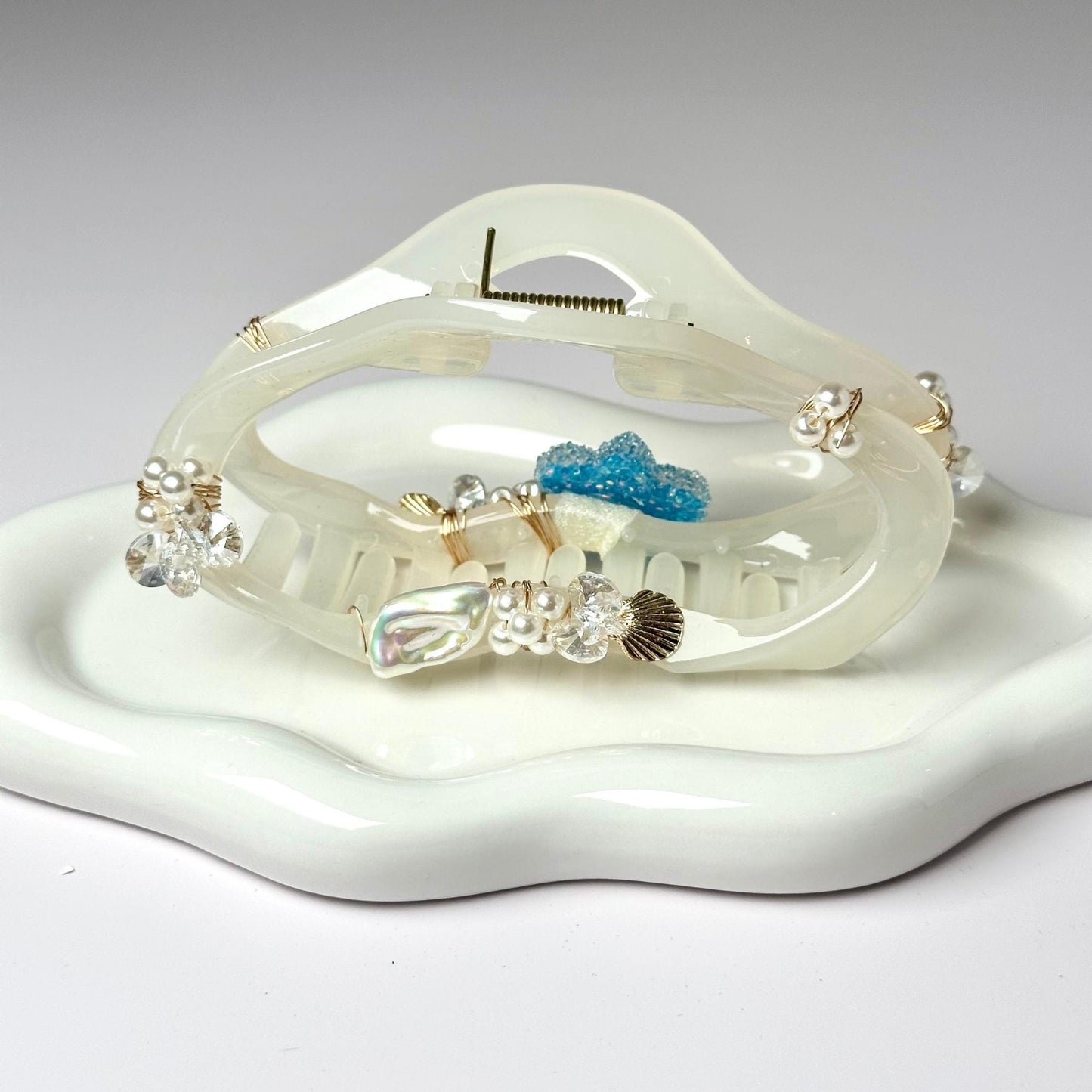 Starfish Curved Hair Claw