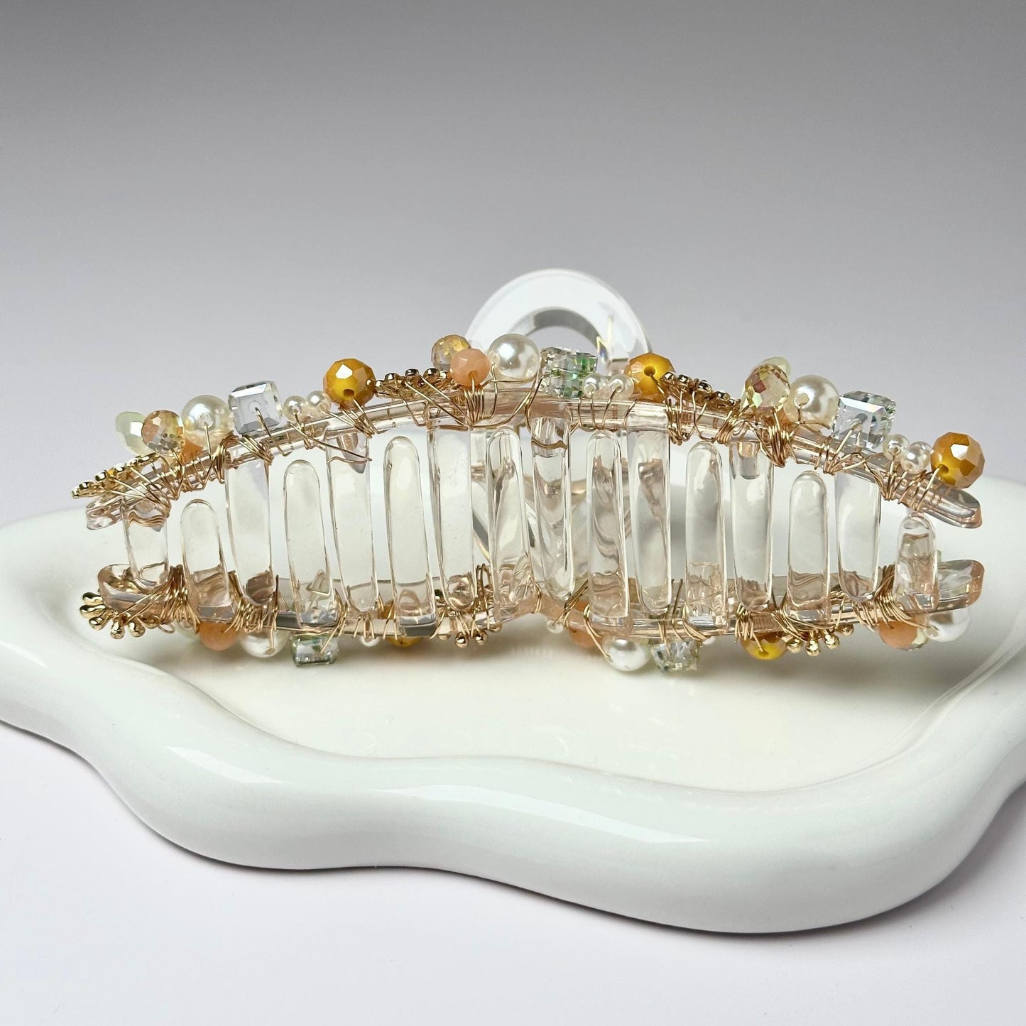 Daisy Hair Claw Clip