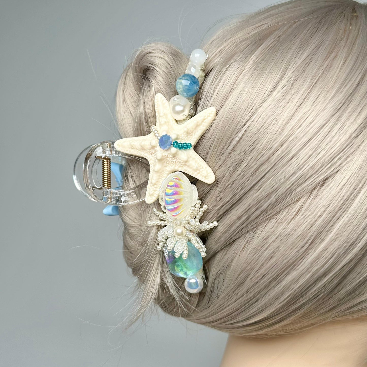 Starfish & Shell Hair Claw