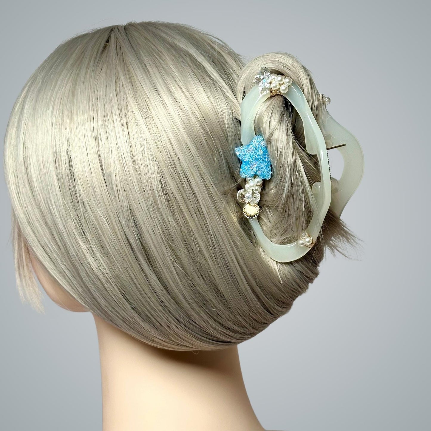 Starfish Curved Hair Claw