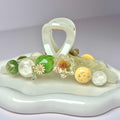 Large Daisy Floral Hair Claw Clip by Ms. Pepper's Closet. Perfect for thick hair, this large floral design securely holds hair in place. Ideal for those seeking stylish cute claw clips.