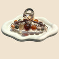 Fall Beads Hair Claw