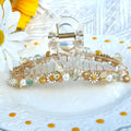 Daisy Hair Claw Clip
