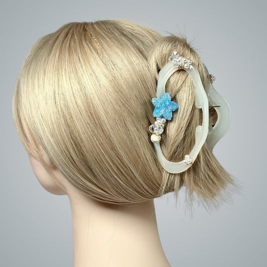 Starfish Curved Hair Claw