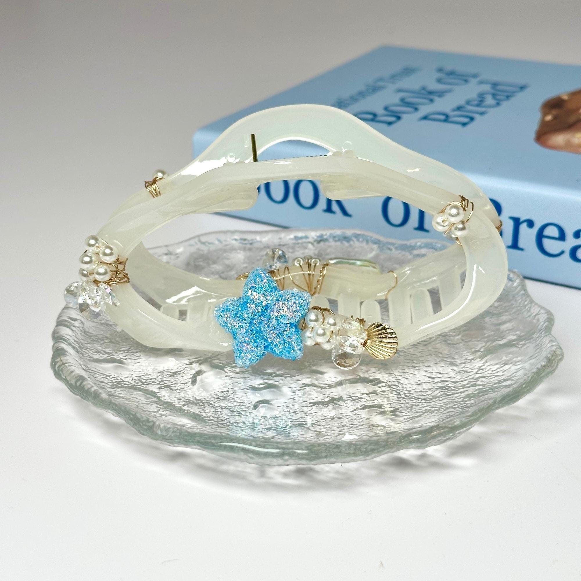 Starfish Curved Hair Claw